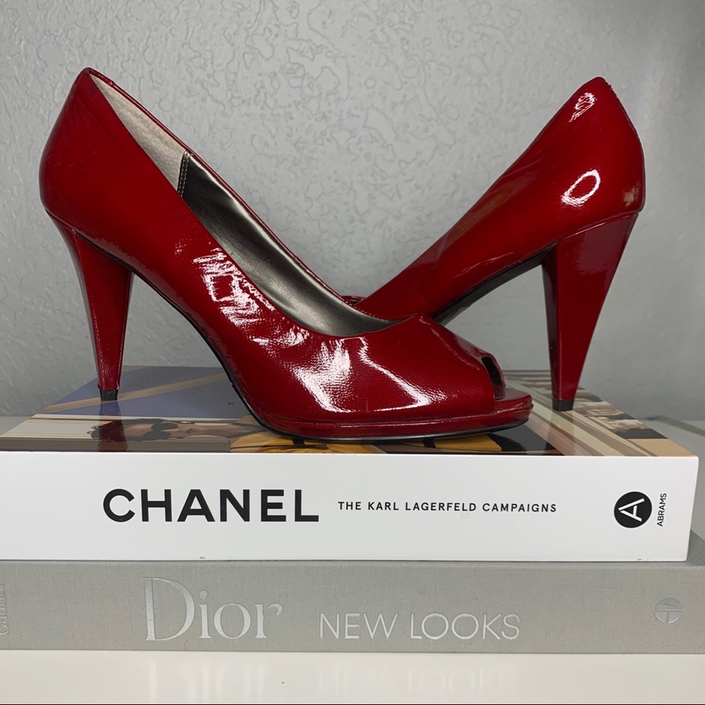 Sexy Red Heels Patent Leather Pumps